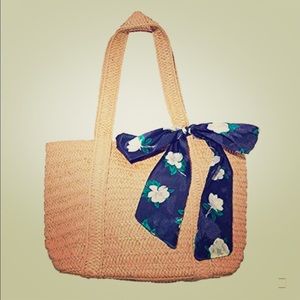 Draper James Everyday Straw Bag